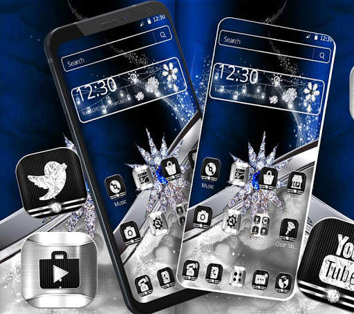 Diamond Flower Theme screenshot 1