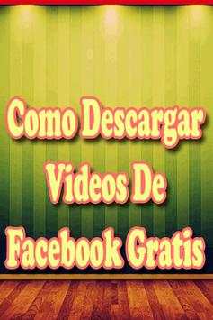 Como Descargar Videos de Facebook Gratis screenshot 1