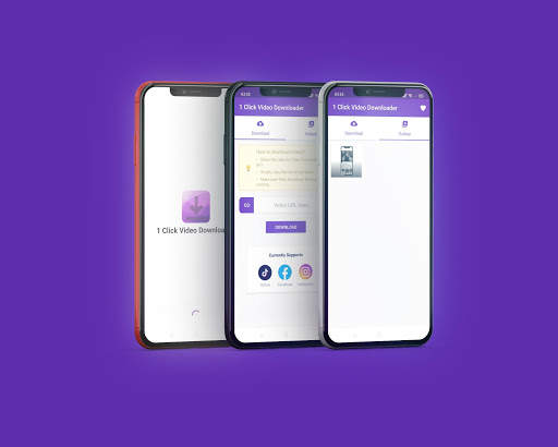 1 Click Video Downloader for FB, IG & Tiktok screenshot 1