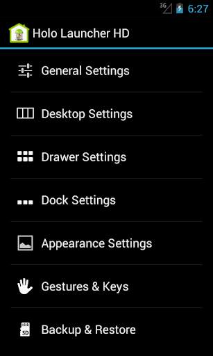 Holo Launcher for ICS screenshot 3