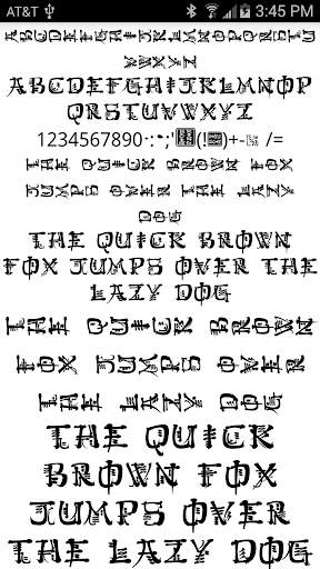 Stylish Fonts for FlipFont screenshot 7