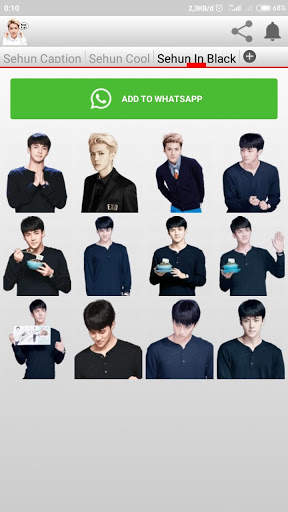 Sehun Stickers for WA screenshot 4
