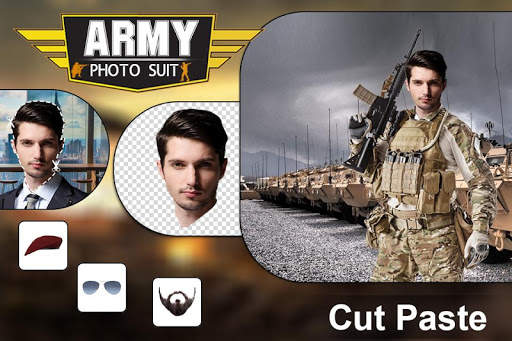 Army Photo Suit Editor : Indian Army Suit screenshot 1