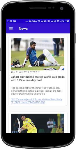 Cricket WorldCup 2019 screenshot 5