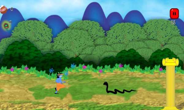 Jungle Baal Krishn Run screenshot 2