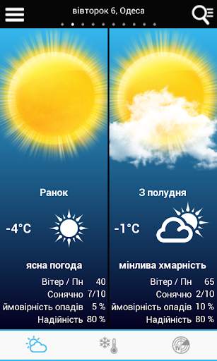 Погода Украины скриншот 1