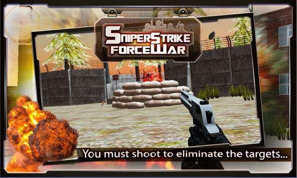Sniper Strike Force War screenshot 5