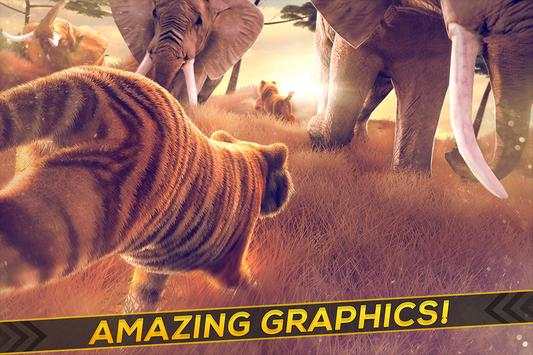 Wild Tiger Simulator Game Free screenshot 3