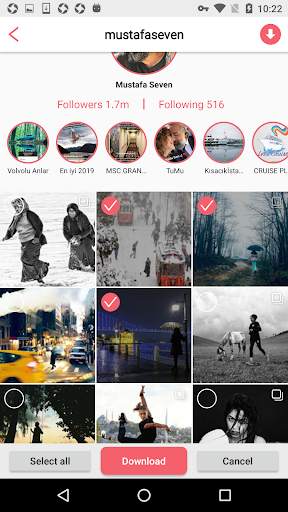InsTake for Instagram - Video & Photo Downloader screenshot 3