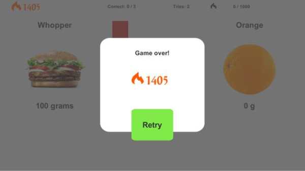 CaloRate: Food comparison screenshot 4