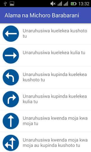 Jifunze Udereva Sahihi screenshot 4