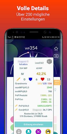 Calcy IV: SofortIV & PvP-Ränge screenshot 7