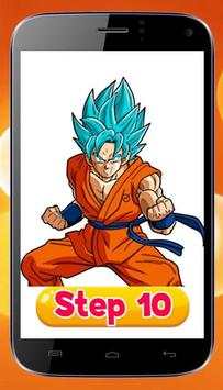 How to draw dragon ball Character Easy 4 تصوير الشاشة