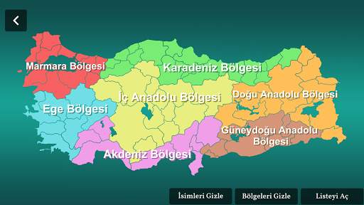 Türkiye Haritası Quiz screenshot 12