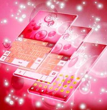 Pink Change Keyboard Theme screenshot 2