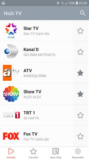 Hızlı TV  - Canlı TV izle screenshot 3