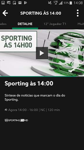 SPORTING TV screenshot 3