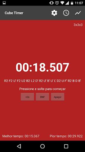 Cube timer screenshot 3