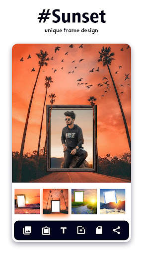 Sunset Photo Editor 3 تصوير الشاشة
