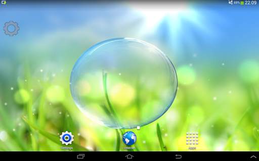 Spring Bubbles LWP screenshot 2