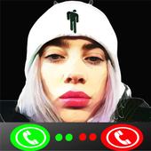 Billie Elish Fake Video Call And Chat icon