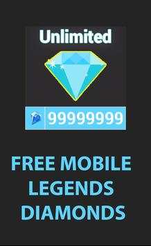 Diamond For Mobile Legend Bang Free screenshot 1