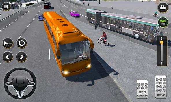 Autobus Simulator Pro - bus driving city screenshot 3