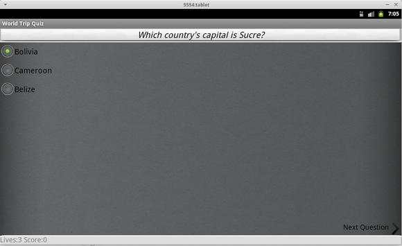 World Trip Quiz Lite screenshot 2