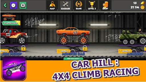Car Hill : 4x4 Climb Racing screenshot 1