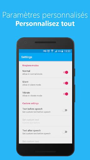 Lecteur de SMS screenshot 4