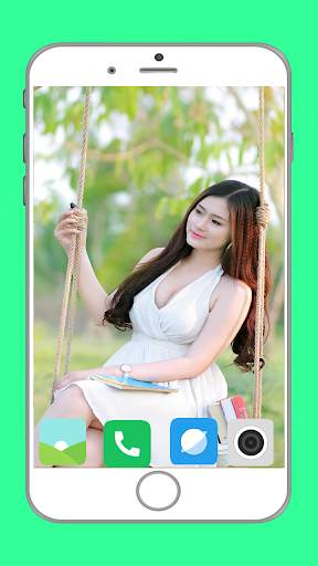 Pretty Girl Full HD Wallpaper screenshot 4
