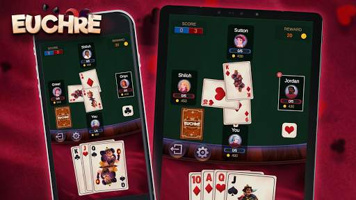 Euchre - Free 8 تصوير الشاشة