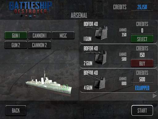 Battleship Destroyer Lite screenshot 11