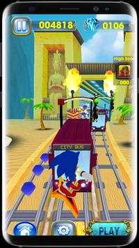 Subway Sonic Run Adventures Jungle Temple Run 3D screenshot 4