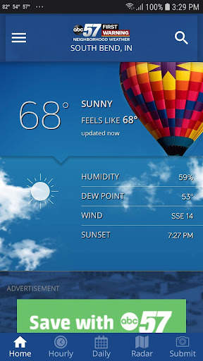 ABC 57 Weather screenshot 1
