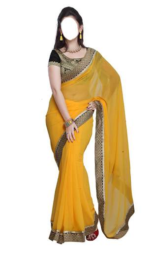 Beautiful Women Sarees Frame screenshot 4