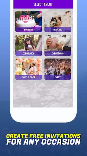 Invitation Maker & Card Design screenshot 1