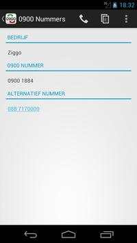0900 Nummers Gratis screenshot 3