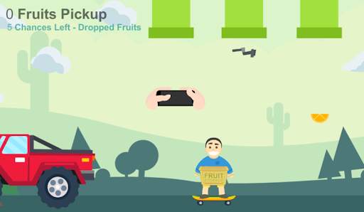 Fruit Candy Catch - Impossible Game (Catch Up) screenshot 2