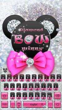 Shine Pink diamond minny keyboard screenshot 4