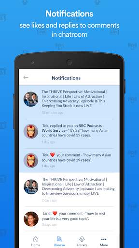 PodRoom:  Podcast community & Social Network App screenshot 8