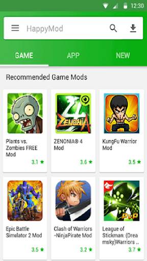 HAPPY MOD-DOWNLOAD MODS & HACKS screenshot 1