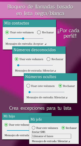 Perfil de Sonido (Control de Volumen Planificador) screenshot 6