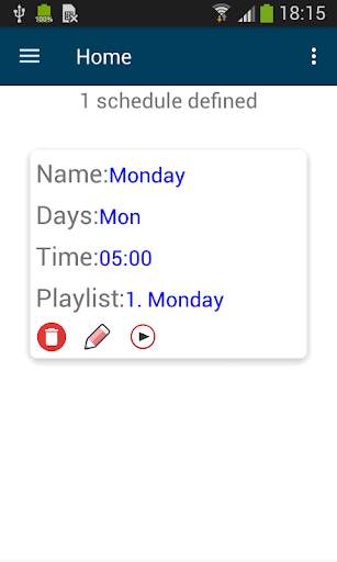 Music Scheduler (Playlist Music Alarm) screenshot 3