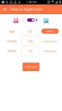 Bmi and weight loss tracker screenshot 2