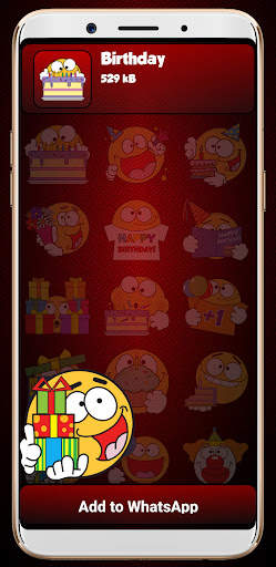 Smile Stickers for WhatsApp screenshot 3
