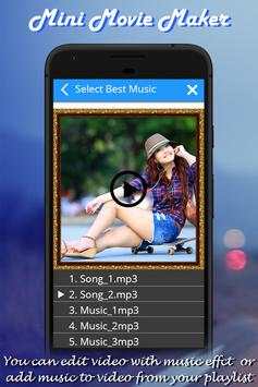 Mini Movie Maker स्क्रीनशॉट 3