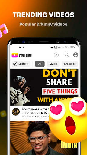 ProTube: YTB Music, MP3 Player 3 تصوير الشاشة