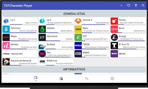 TDTChannels Player screenshot 5