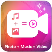 Photo   Music = Video иконка